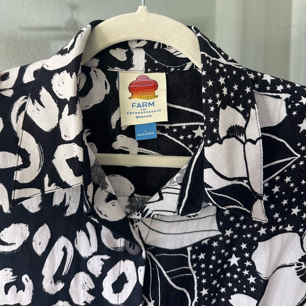 Farm Rio Button Down Top - Picture 3 of 5